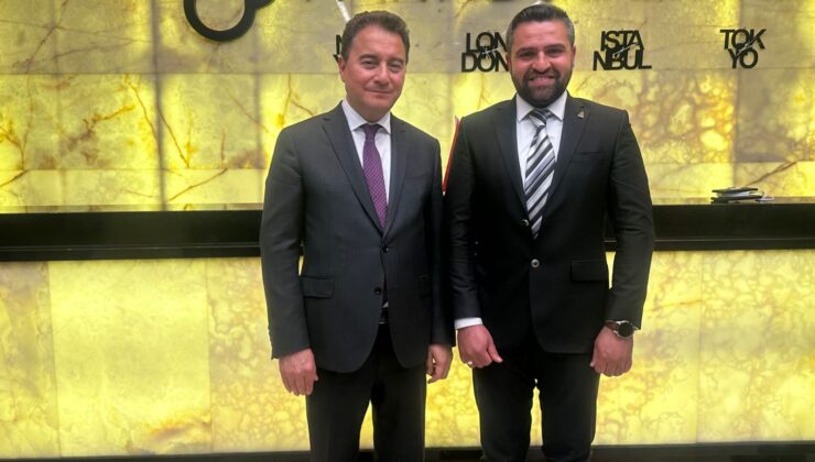 Deva Partisi Genel Başkanı Ali Babacan, Belediye Başkan Adayı Ceylan’a Destek İçin Elazığ’da