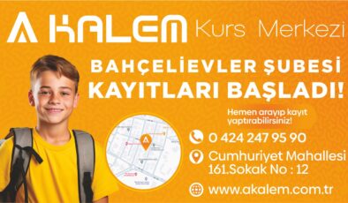 A Kalem Kurs Merkezi Büyüyor