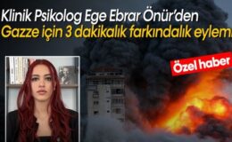 Psikolog Ege Ebrar Önür’den Güçlü Çağrı: “Savaşa Dur De”